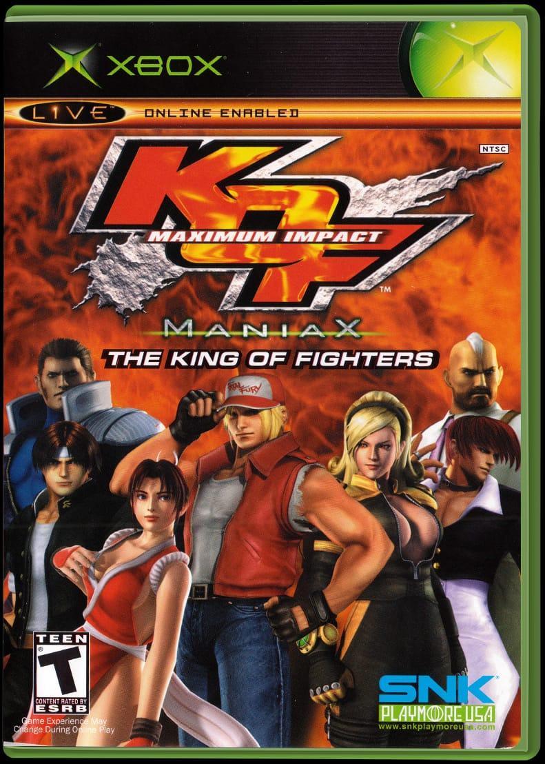 Jogo The King Of Fighters Maximum Impact Maniax - Xbox 360 - Snk