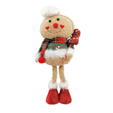 Boneco Cookie Em Pé Menino Enfeite Decoracao Natal 47x20cm