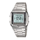 Relógio Casio Vintage Feminino Prata Digital DB-360-1ADF