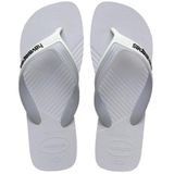 Havaianas Dual Branco/cinza Gelo