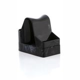 Porta Detergente Esponja Estilo Mármore Preto - Top Line