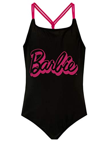 Barbie Girls&#39; Swimsuit Preto Tamanho 8