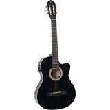 Violao Eletroacustico FLAT ACO SF14 Preto Giannini