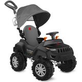 Carrinho De Passeio Reclinavel Super Banjipe Bandeirante Preto 587 12m+