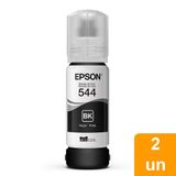 Kit Refil De Tinta Epson T544 2x1, 3150/l3110/l3210/l3250/l5190, Preto