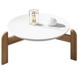 Mesa De Centro Para Sala 006008 Branco Cedro Dcasa