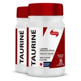 Kit 2 Taurine 500mg Vitafor 30cáps