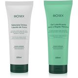 Kit Biosex Com Gel Lubrificante E Sabonete Líquido Orgânico E Vegano