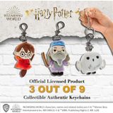 Harry Potter Pelúcia Chaveiro 3pk Dumbledore Hedwig Hogwarts