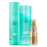 Kit Shampoo + Máscara + Óleo Wella Professionals Boost Volume