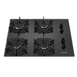 Cooktop 4 Bocas com Queimador Ultra Chama Mueller Preto