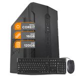 Computador Pc Intel I7 6ger 16gb Ssd120gb Mouse Teclado