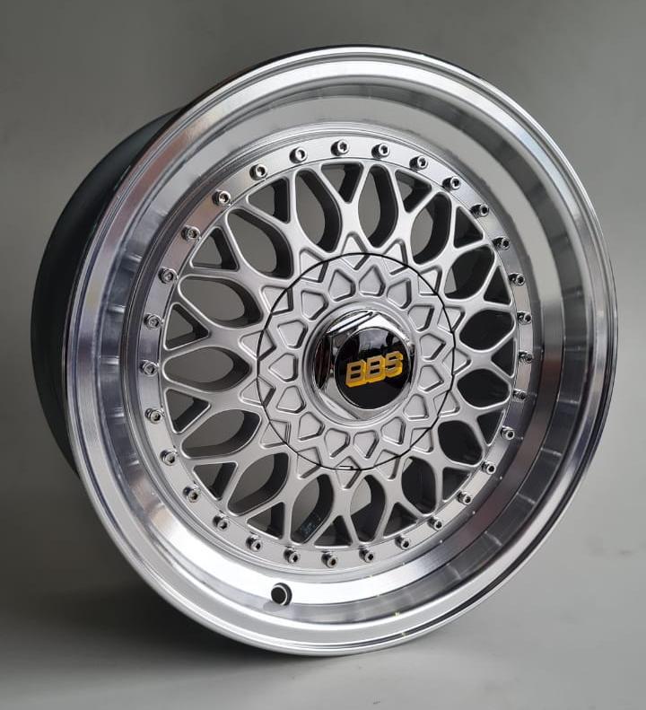 4 RODAS KR M17 MODELO BBS RS / ARO 15X7 / (4X100/108) ET30