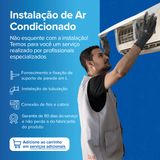 Ar-condicionado Multi Split Inverter Daikin 34.000 Btus (3x Evap Hw 9.000 + 1x Evap Hw 24.000) Quente/frio 220v