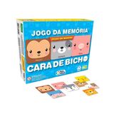 Jogo da Memória Cara de Bicho - 40 Peças - Pais e Filhos