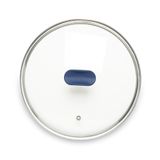 Tampa De Vidro Ichef Polishop - Shark Series - 24cm - Azul | Azul 24 Cm