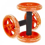 Roda De Exercício Abdominal Dupla Pilates - Liveup Sports