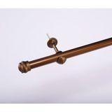 Varão Simples para Cortina de 3 Metros Espessura 19mm - Ouro Velho