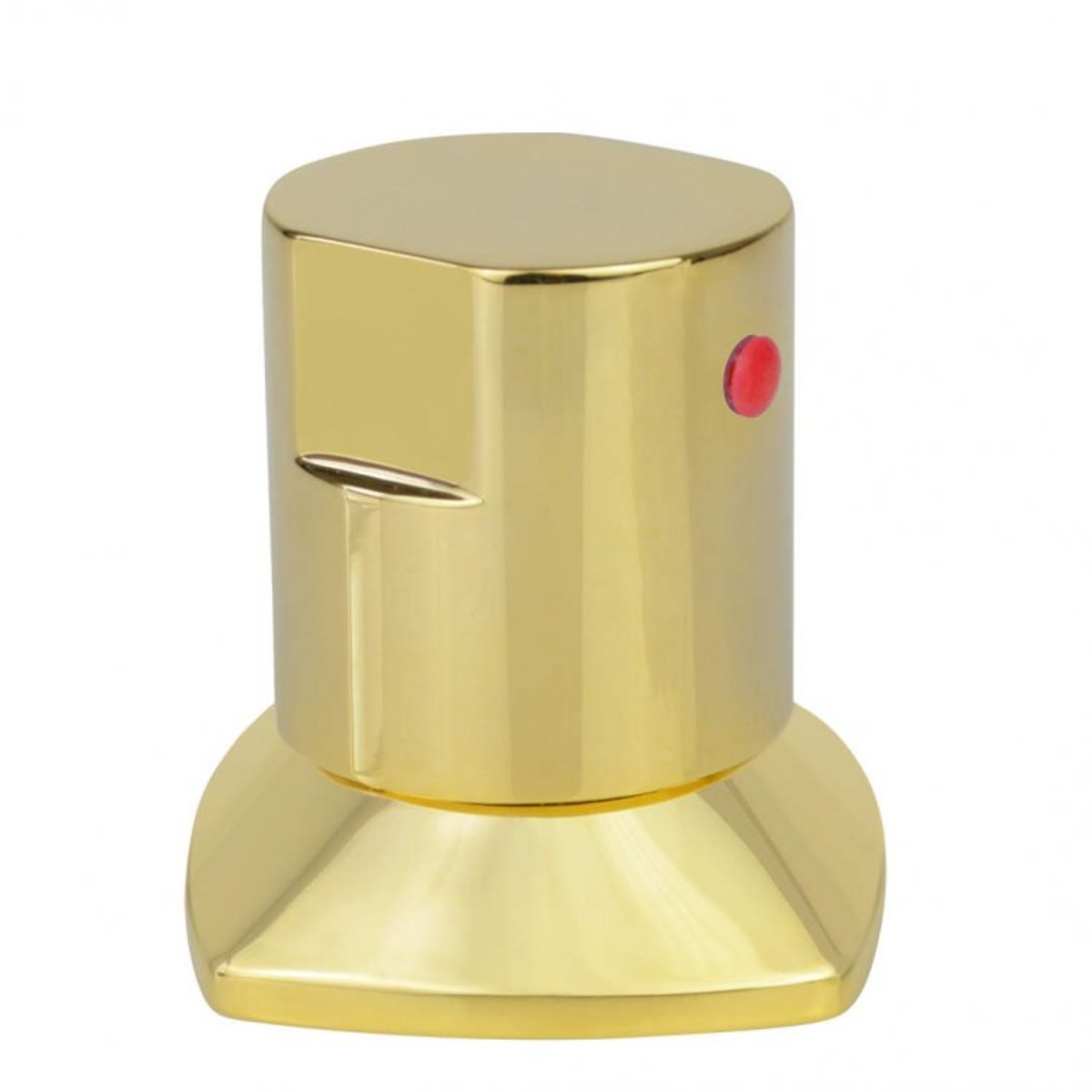 Acabamento Para Registro Água Quente Dourado Ducon Metais Amarelo