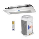 Ar Condicionado Split Cassete 1 Via Inverter Carrier 18000 Btus Quente E Frio 220v 40kvqoa18c5