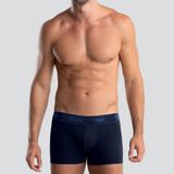 Cueca Boxer Cotton Mash Masculina Cós Elástico Azul Marinho Gg