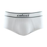 Cueca Slip Colcci Masulina Microfibra Sem Costura Branco P