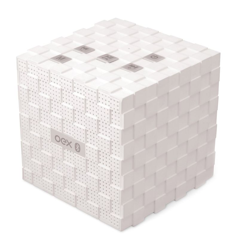 Caixa de Som Oex Music Box Branco Sk-401