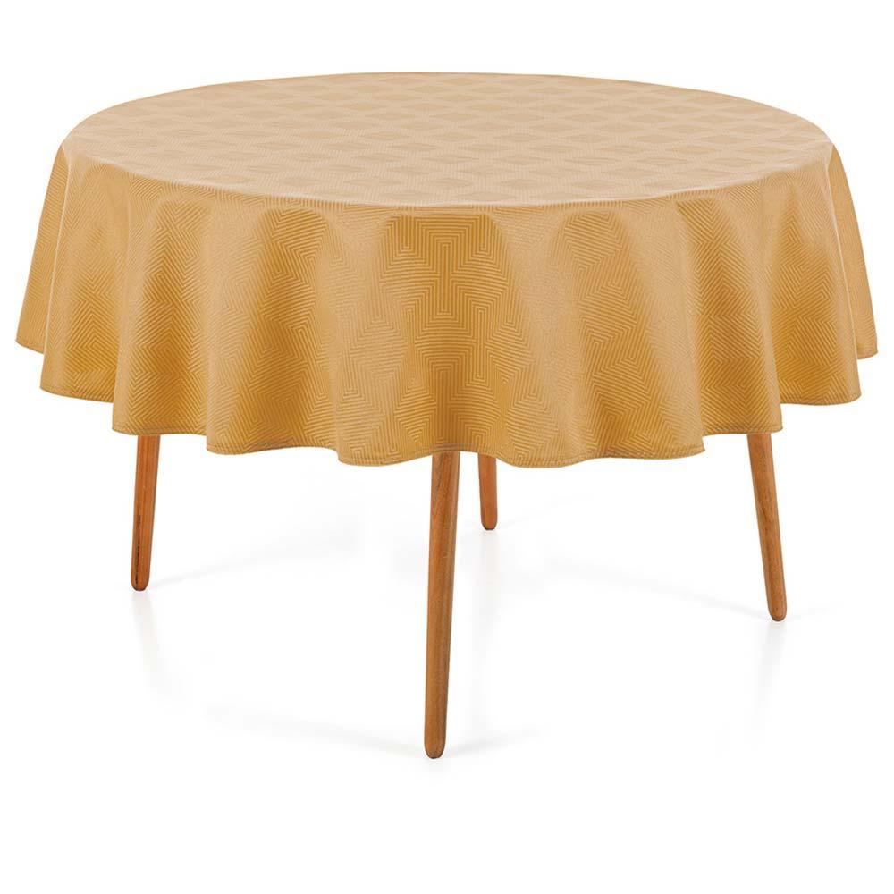 Toalha De Mesa Redonda 178cm Sempre Limpa Zattar - Karsten Mel