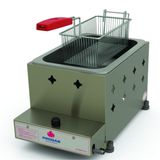Fritadeira a Gás 5L Inox com 1 Cesto Progás PR-10G
