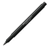 Caneta Brush Supersoft Preto Faber-Castell