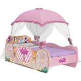 Cama Infantil Princesas Disney Star Carruagem com Dossel