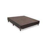 Base Cama Box Casal Corino Marrom 40x138x188