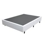 Base Cama Box Casal Corino Branco 40x138x188