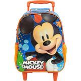 Mochila Infantil Com Rodinha Mickey R