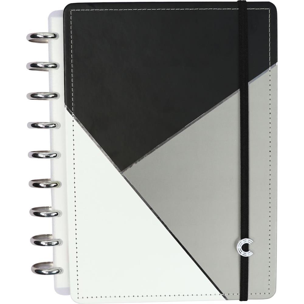 Caderno Inteligente Planner Medio Grey Glam