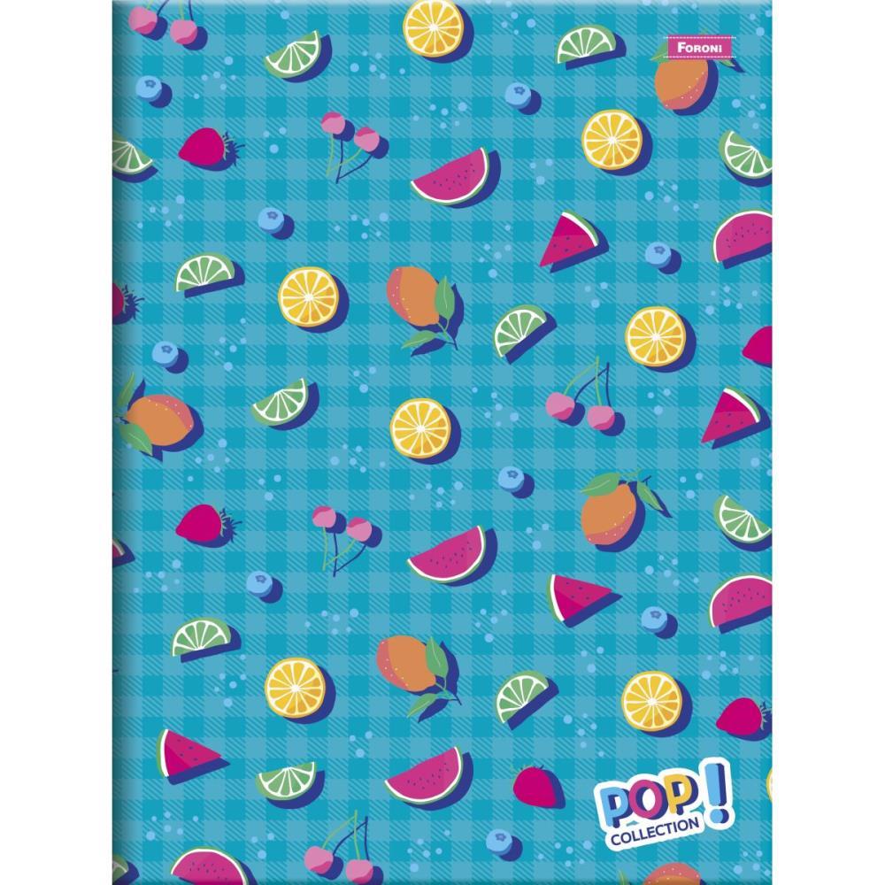 Caderno Brochura 1/4 Capa Dura Pop Collection 96fls.