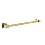 Porta Toalha de Banho Inox Gold 62cm Ducon Metais Amarelo