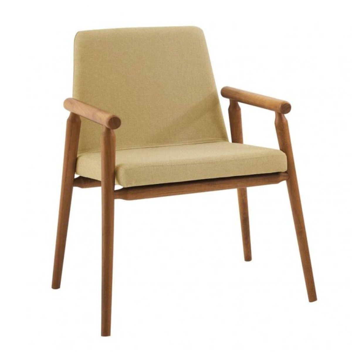 Mini Poltrona Rodrigues Daf Mobiliário Amarelo