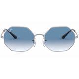 Óculos de Sol Ray Ban Octagon RB1972 91493F/54 Prata