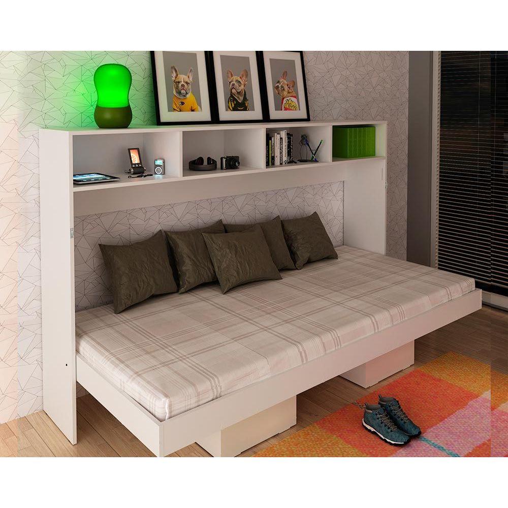 Cama Multifuncional Juvenil Cm8020 Branco Tecno Mobili