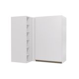 Armario Aereo Cozinha Modulado Canto Maxxi G768 C 1 Porta Polipropileno Branco Kappesberg