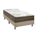 Cama Box Solteiro Colchao Molas Superpocket Ensacadas Ortobom Gold Ultragel Box Nobuck Clean 88x188