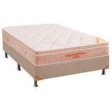 Cama Box Casal Colchao Espuma Ortobom Apollo Viscomemory Bamboo Box Courano Clean 138x188