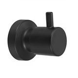 Acabamento para Registro 1/2', 3/4' e 1'  Matt Minimal Classic Meber Preto