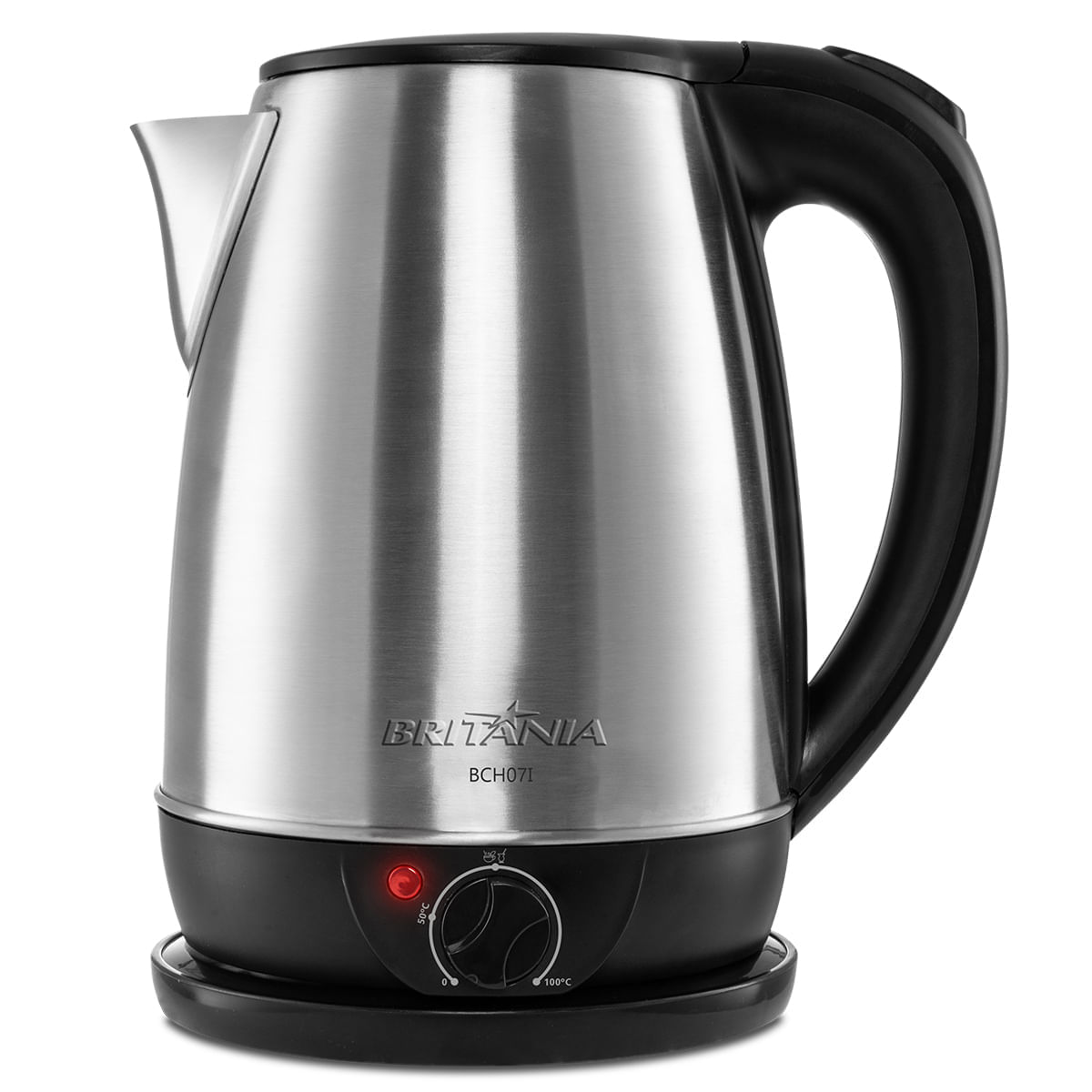 Chaleira Elétrica Britânia Bch07i  1,8l Temp Control Inox 220v