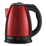 Chaleira Elétrica Lenoxx Thermo 2,2 Litros Inox Red