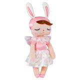Boneca Metoo Angela Angel Rosa 33cm