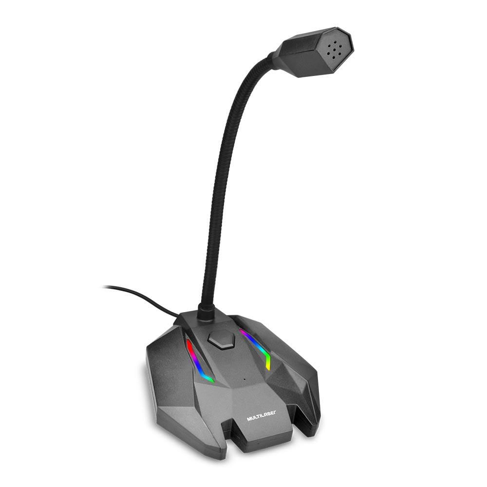 Microfone Gamer Usb Com Led - Ph363