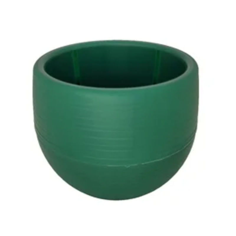 Vaso-Plastico-Retro-13x10-cm-Big-Ball-Verde--Frente