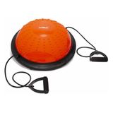 Meia Bola De Equilíbrio Liveup Ls3615 Laranja 46 cm com Bomba